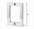 Square Shower Door Handle