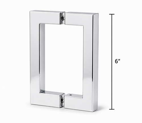 Square Shower Door Handle
