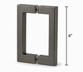 Square Shower Door Handle