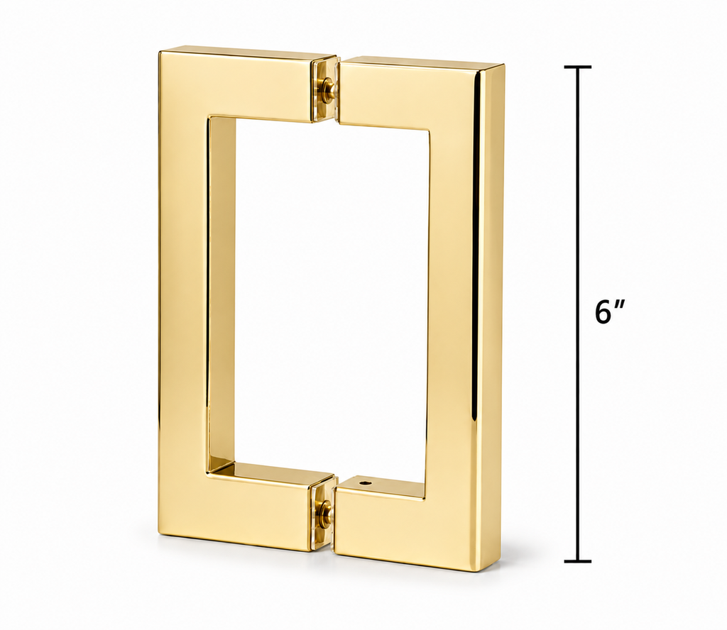 Square Shower Door Handle