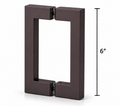 Square Shower Door Handle