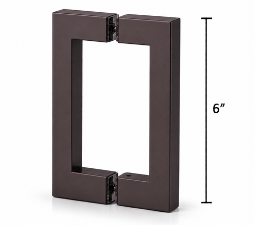 Square Shower Door Handle