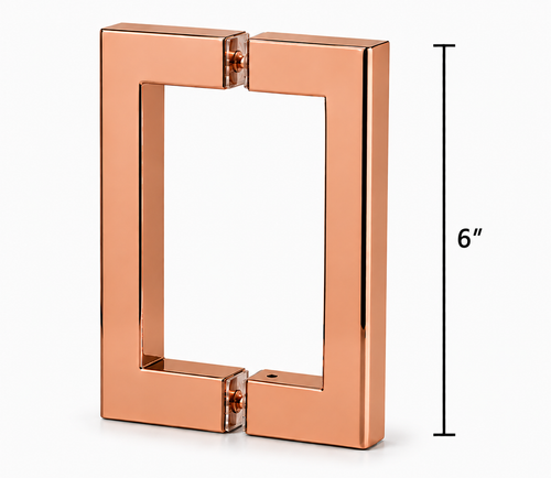 Square Shower Door Handle