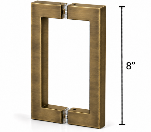 Square Shower Door Handle