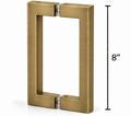 Square Shower Door Handle