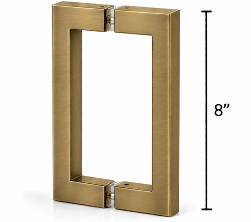 Square Shower Door Handle