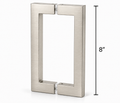 Square Shower Door Handle