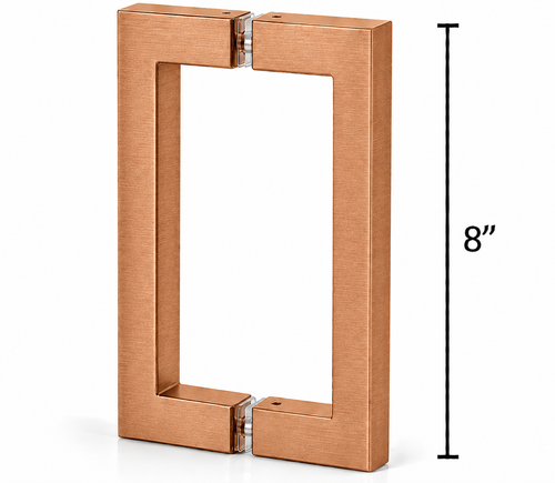 Square Shower Door Handle