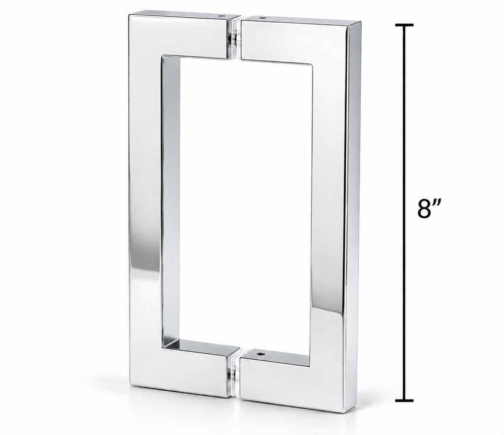 Square Shower Door Handle