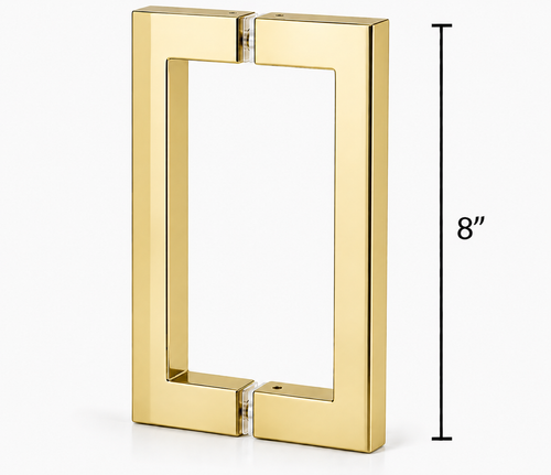 Square Shower Door Handle