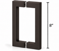 Square Shower Door Handle