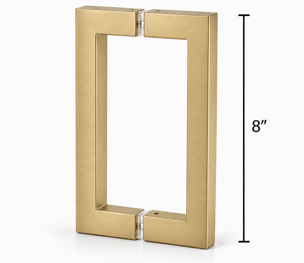 Square Shower Door Handle