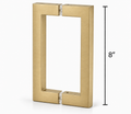 Square Shower Door Handle