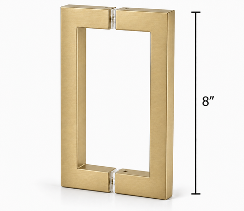 Square Shower Door Handle