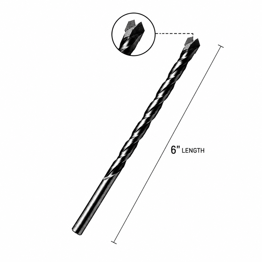 3/16 DRILL BIT V-GROOVE