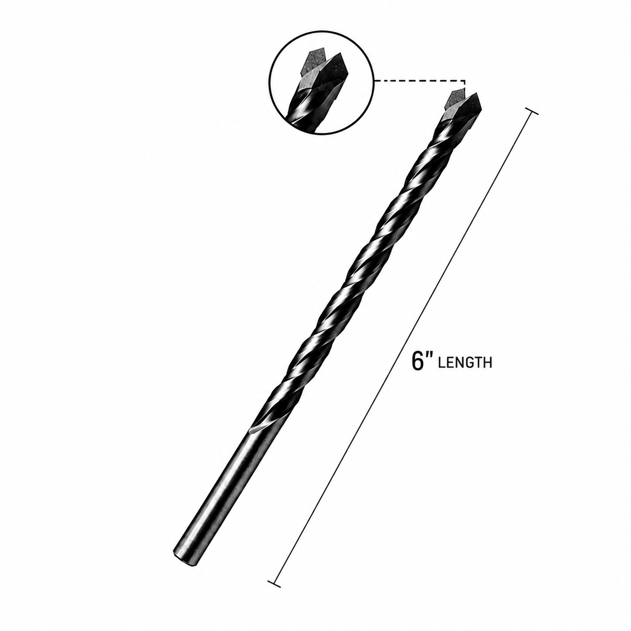 3/16 DRILL BIT V-GROOVE