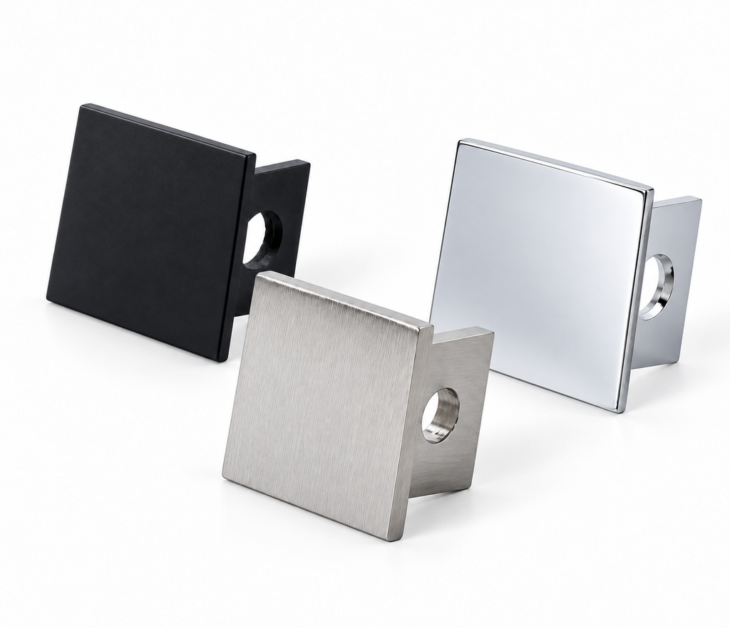 End Cap for 12mm Glass U-Channel