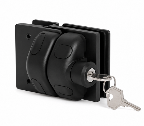 180° Left Open Glass-to-Glass Fence Lock
