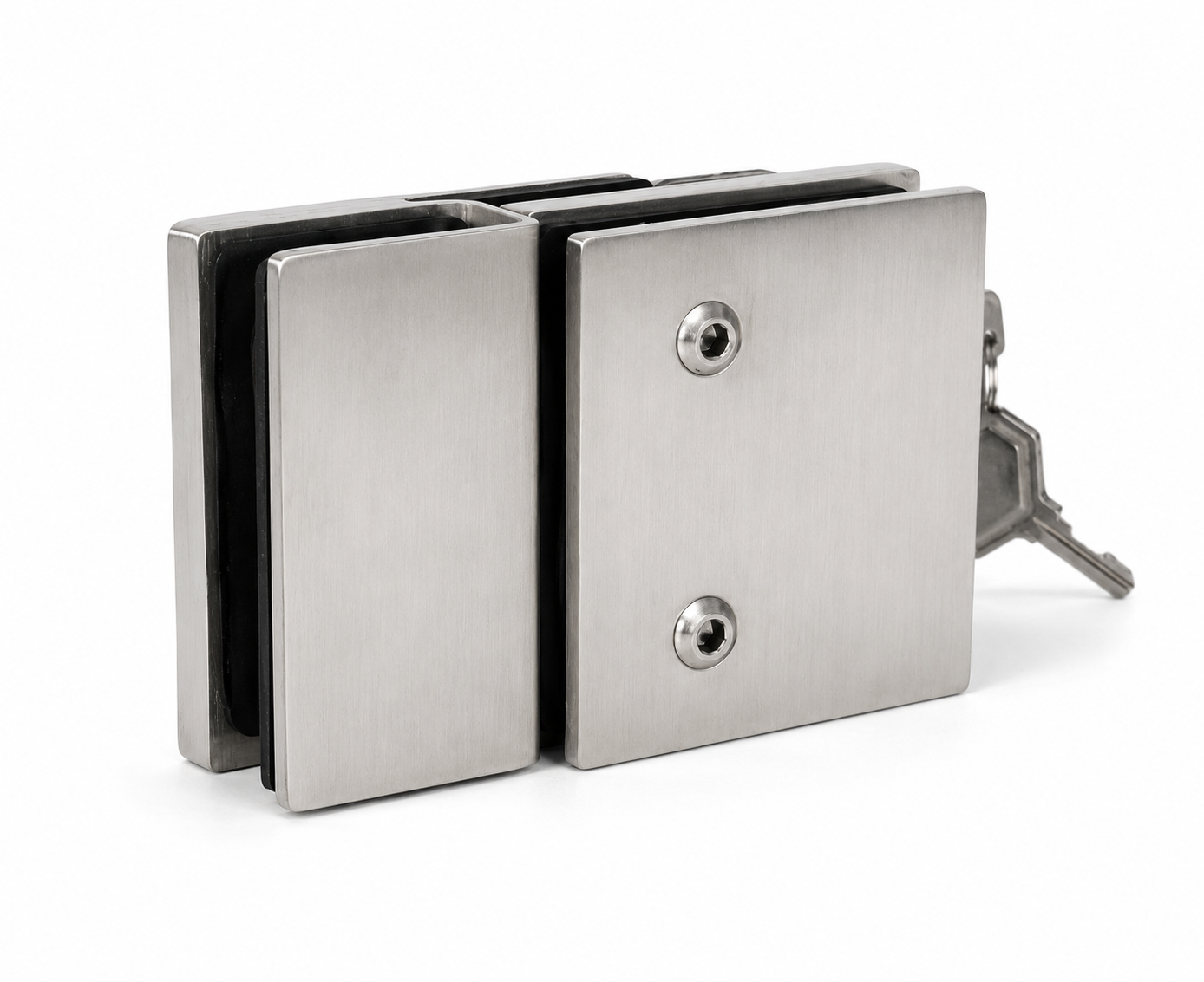 180° Left Open Glass-to-Glass Fence Lock