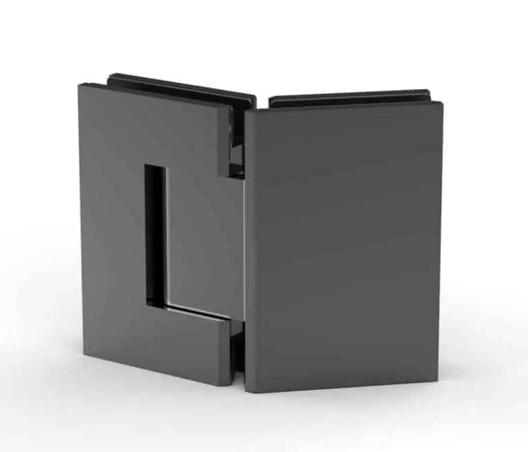 135° Heavy Duty Glass-to-Glass Hinge