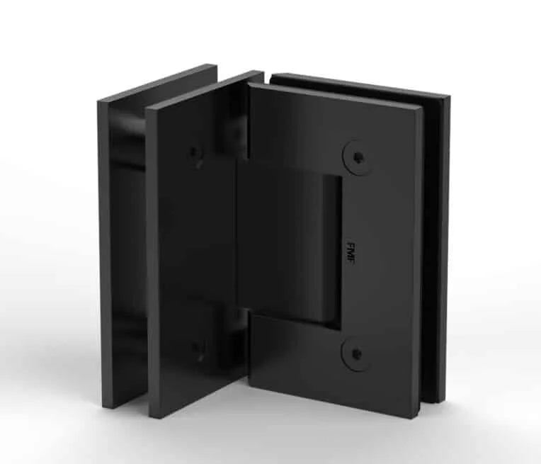 90° Heavy Duty Glass-to-Glass Hinge