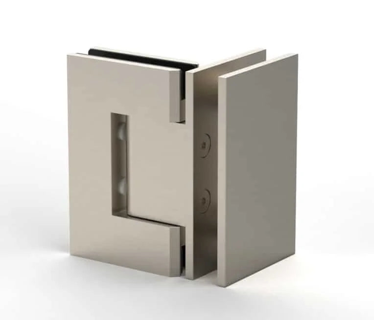 90° Heavy Duty Glass-to-Glass Hinge