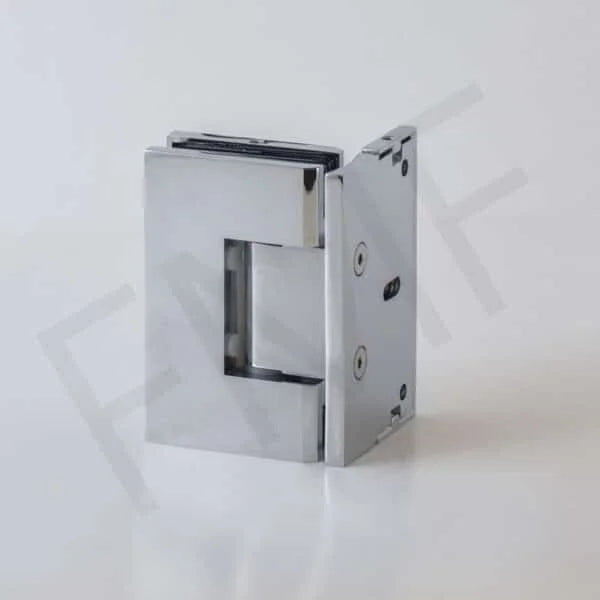 Sleek Design 90° Offset Wall Mount Shower Door Hinge