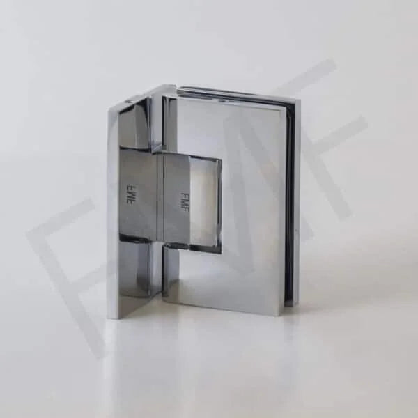 Sleek Design 90° Offset Wall Mount Shower Door Hinge
