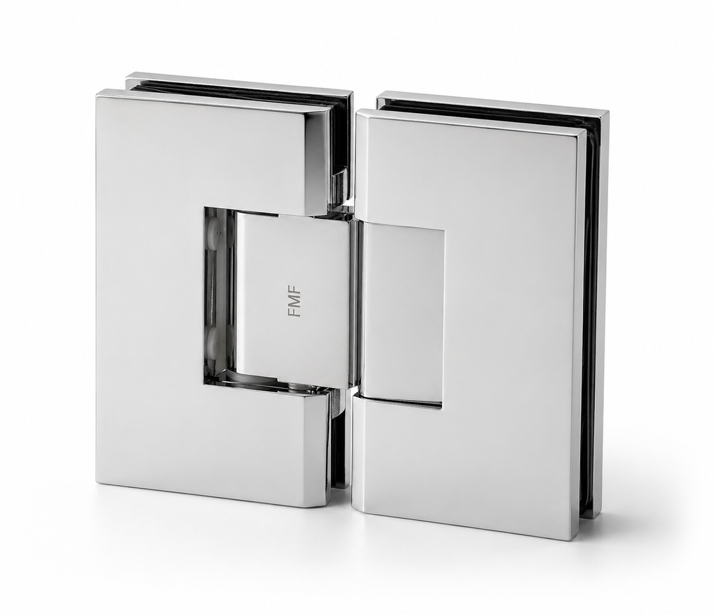 180° Sleek Design Glass-to-Glass Hinge