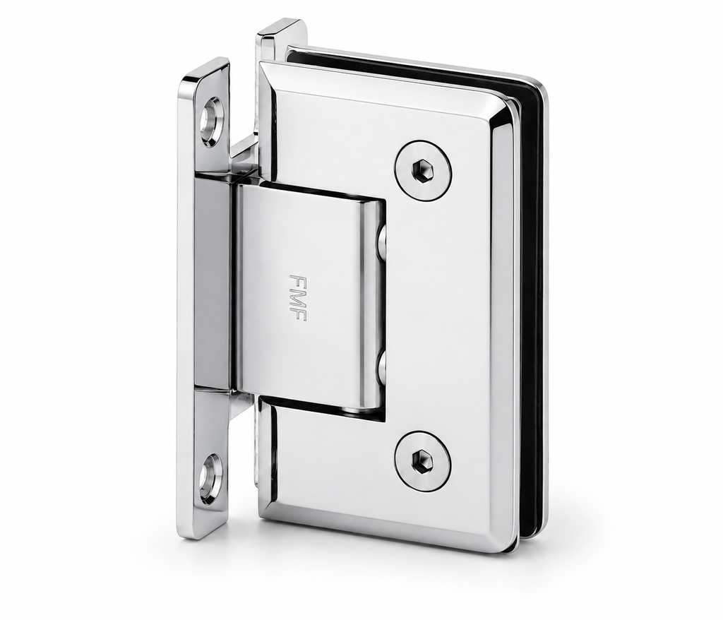 90° Bevelled Edge H-Plate Wall Mount Hinge