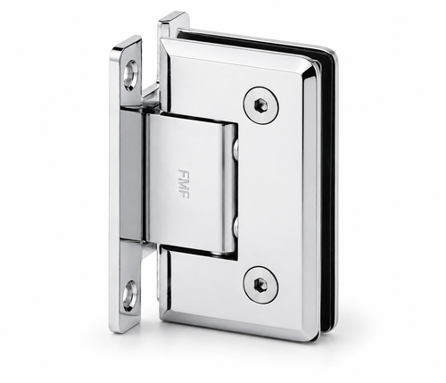 90° Bevelled Edge H-Plate Wall Mount Hinge