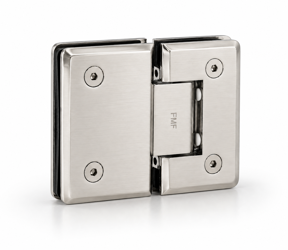 180° Bevelled Glass-to-Glass Hinge