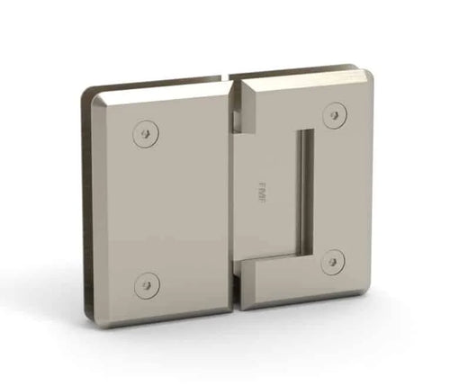180° Bevelled Glass-to-Glass Hinge