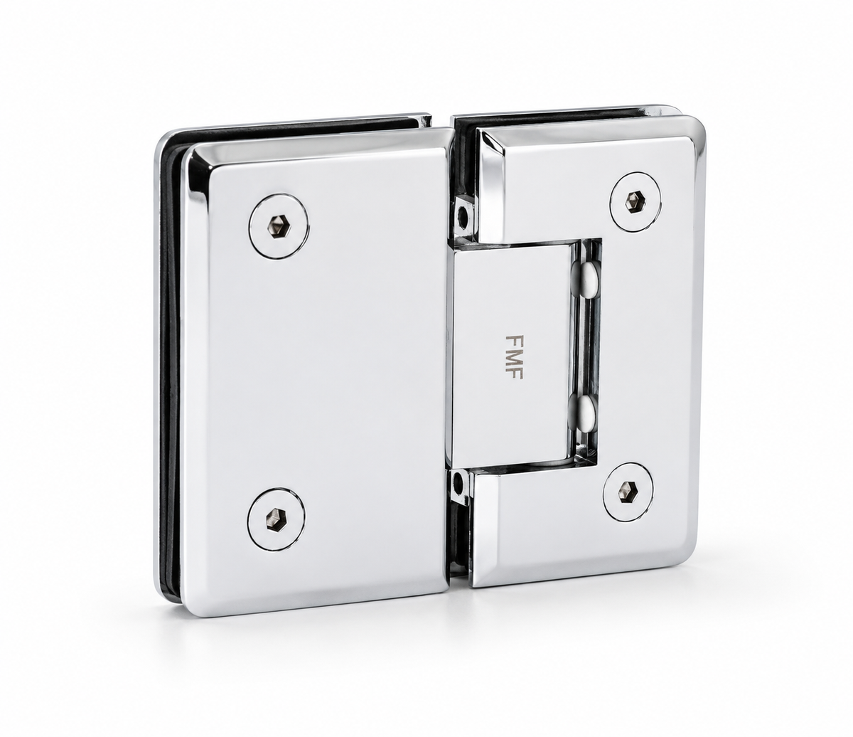 180° Bevelled Glass-to-Glass Hinge