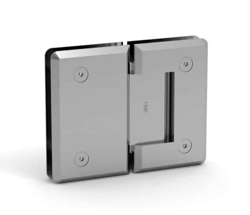180° Bevelled Glass-to-Glass Hinge