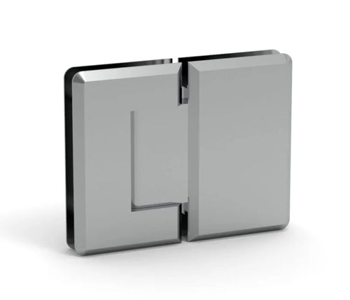 180° Bevelled Glass-to-Glass Hinge