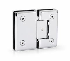 180° Bevelled Glass-to-Glass Hinge