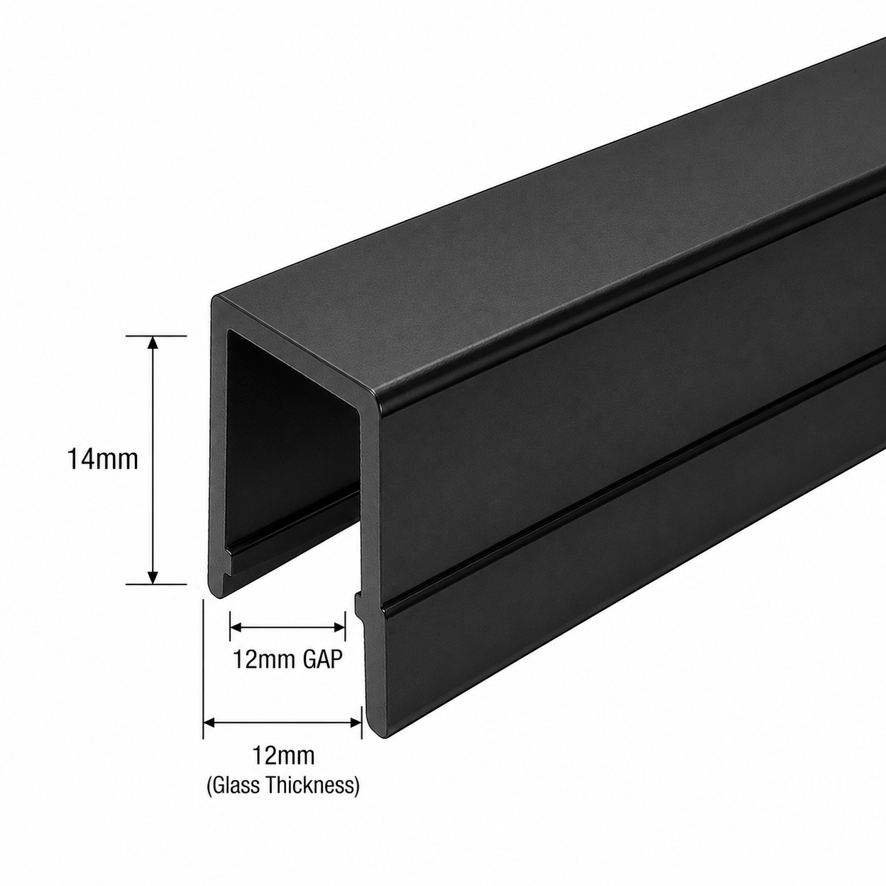 25x21mm CapRail Gasket - 10' Length