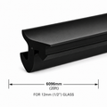 Roll-In Gasket for Architectural U-Channel for 3/8" (10mm) Glass