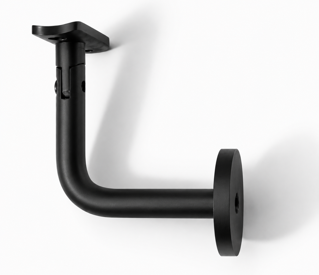 Movable Saddle Wall Mount Round Handrail Brackets