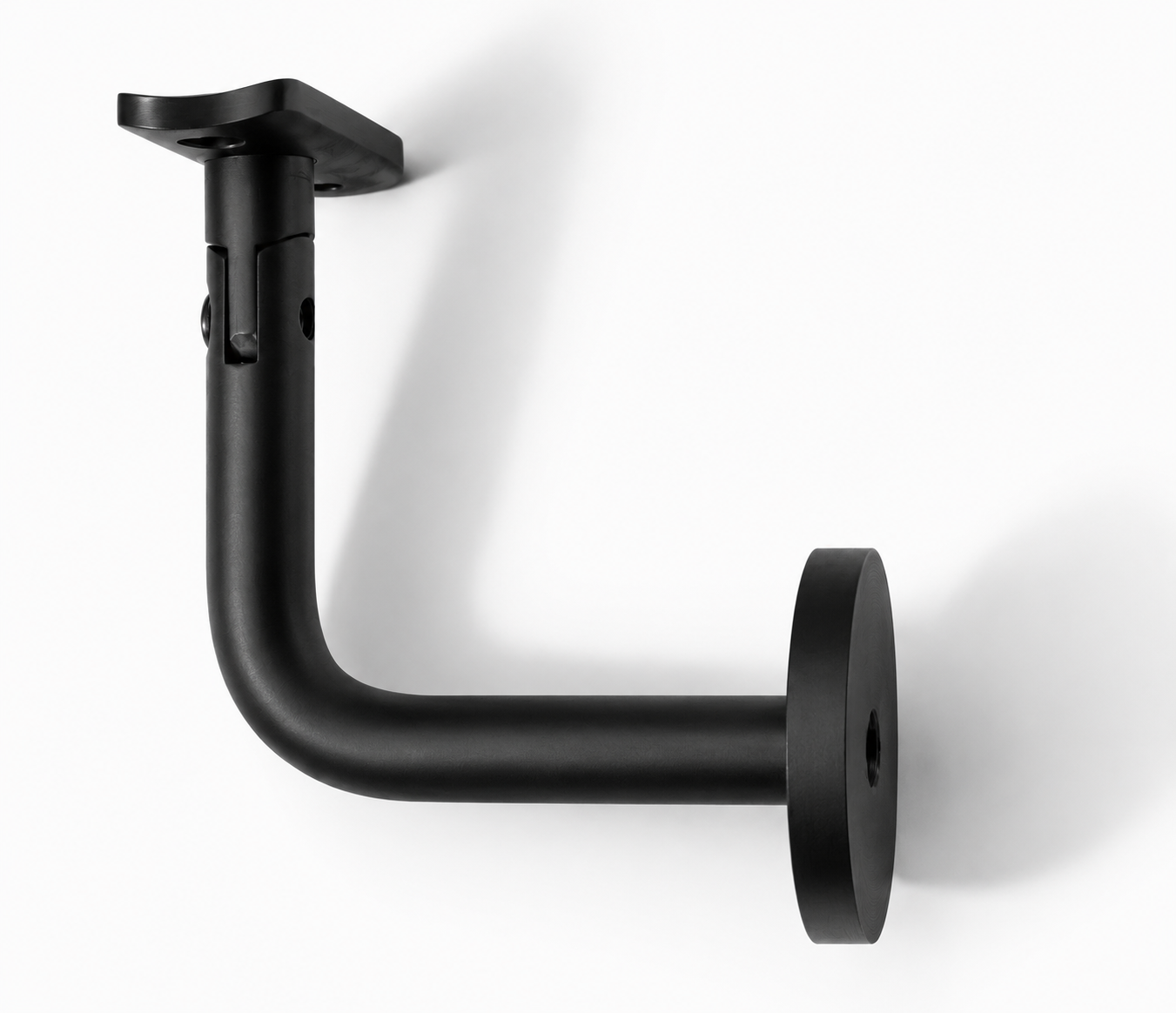 Movable Saddle Wall Mount Round Handrail Brackets