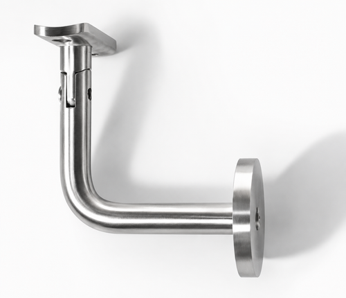 Movable Saddle Wall Mount Round Handrail Brackets
