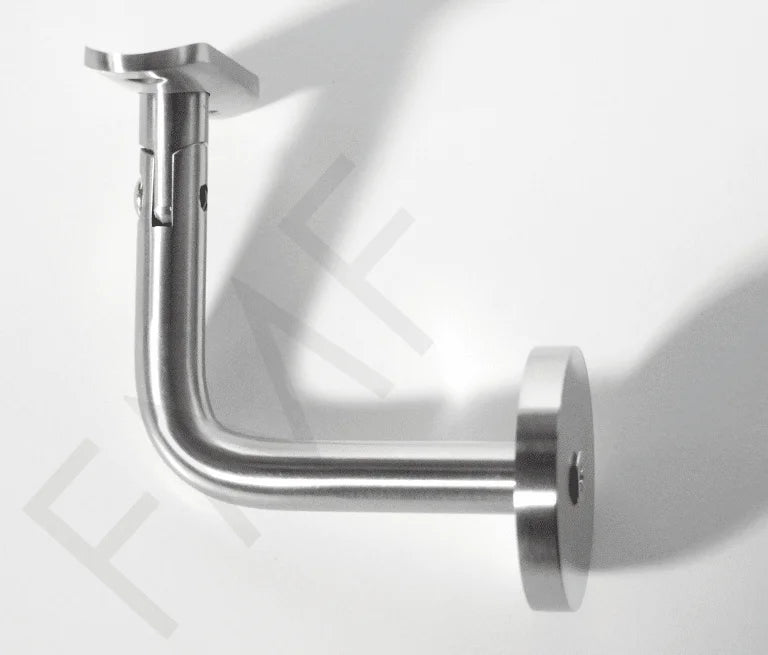 Movable Saddle Wall Mount Round Handrail Brackets
