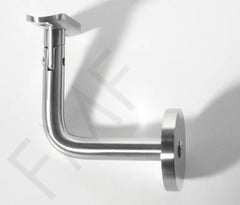 Movable Saddle Wall Mount Round Handrail Brackets