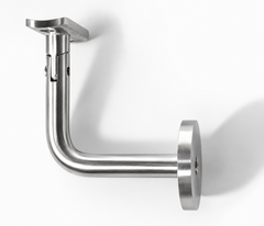 Movable Saddle Wall Mount Round Handrail Brackets