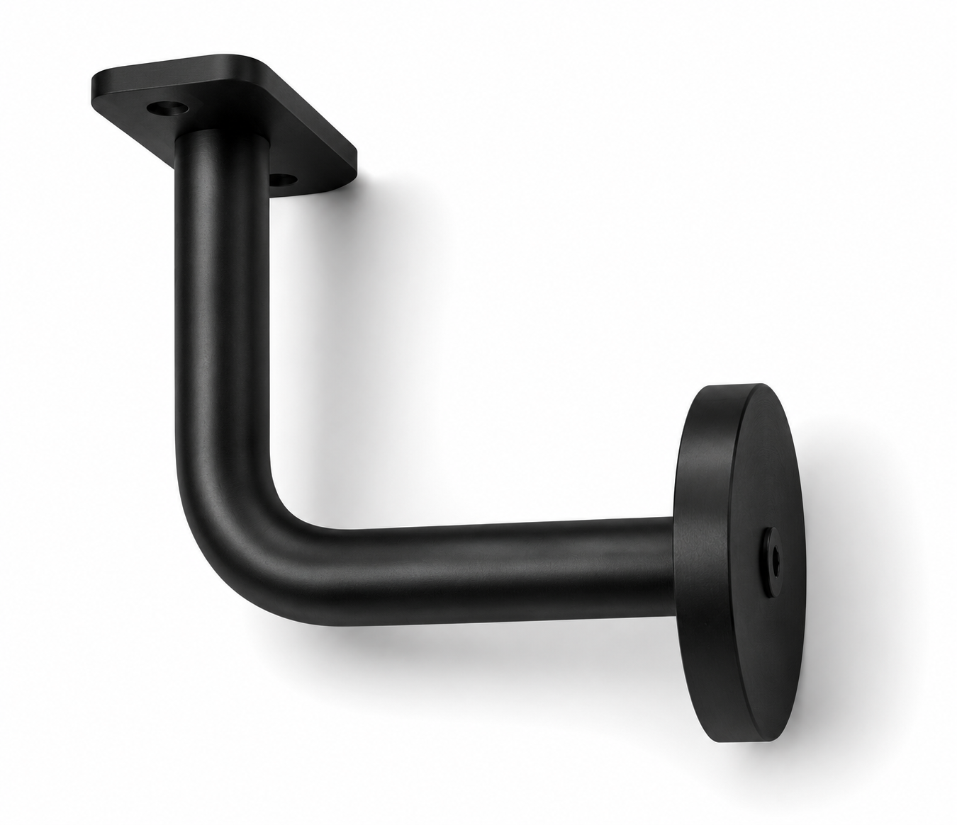 Fixed Saddle Wall Mount Round Handrail Brackets