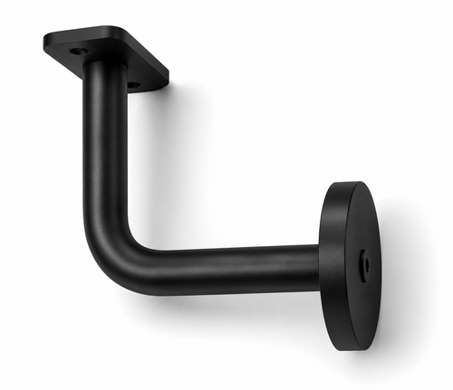 Fixed Saddle Wall Mount Round Handrail Brackets