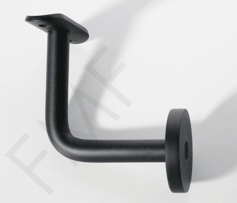 Fixed Saddle Wall Mount Round Handrail Brackets