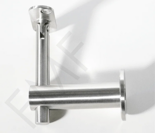 Movable Saddle Wall Mount Adjustable Handrail Brackets