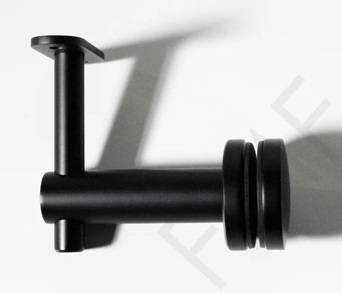 Fixed Saddle Glass Mount Adjustable Handrail Brackets